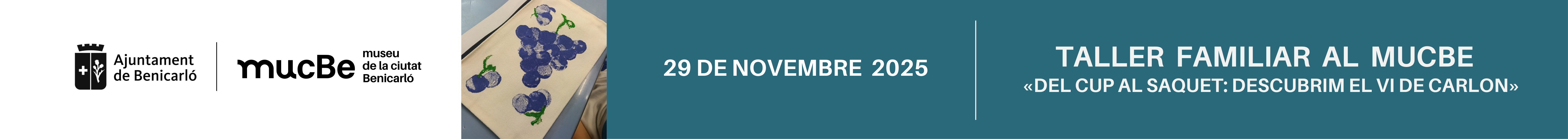 banner - taller familiar mucbe 29 novembre